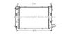 AVA QUALITY COOLING FD2059 Radiator, engine cooling